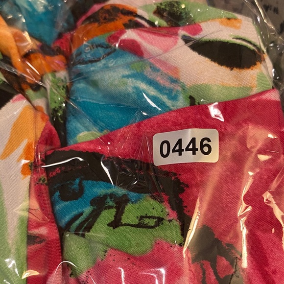 MSK Multicolor Floral A-Line Dress - Picture 4 of 4